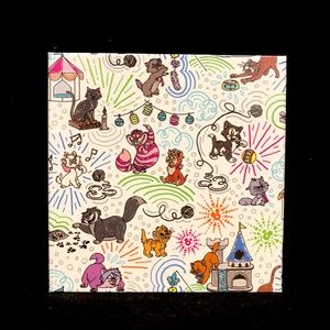 2021 Disney Parks Dooney & Bourke Cats Magicband LR Cheshire Figaro Marie - NEW